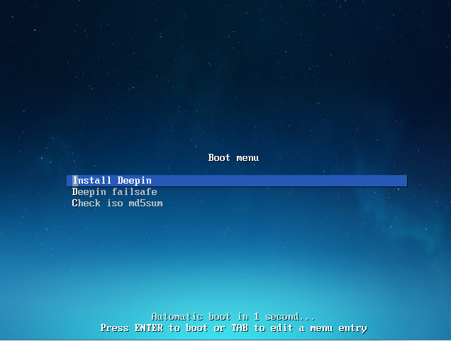 Ventoy 启动 Deepin